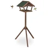 relaxdays Vogelhaus XXL Vogelfutterhaus mit Ständer
