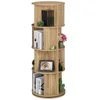 relaxdays Bücherregal Drehbares Bücherregal, 1-tlg., 4