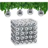 Relaxdays, Christbaumschmuck, Weihnachtskugeln 100er Set (100x)