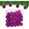 Relaxdays, Christbaumschmuck, Weihnachtskugeln im 50er Set (50x)
