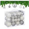 relaxdays Weihnachtsbaumkugel Weihnachtskugeln im Set (50 St), 50er Pa...