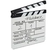 relaxdays Filmklappe weiß