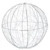 relaxdays LED Dekolicht LED Dekokugel 20 cm, Automatische Abschaltung ...