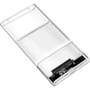 LogiLink 2,5 Extern. Encl. USB 3.0, , screwless, transparent