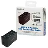 LogiLink Speicherkartenleser, USB 3.0 Hub mit All-in-One Card Reader b...