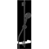 Hansa, Duschbrause, Basicjet Wandstangen-Set 3-strahlig schwarz matt (...