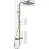 Hansa, Duschsystem, aurelia - doucheset met thermostaat, 25x25 cm, ges...