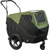 XLC Hundeanhänger Dog Medium BS-C12 16" Moosgrün 25kg