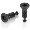 Xlc Flat Mount Adapter Schraube Schwarz M5x39 mm Schwarz M5x39 mm