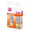 Osram LED-Leuchtmittel LED PIN Lampe, G9, 2 St., Warmweiß