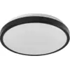 LEDVANCE ORBIS LONDON LED-Deckenleuchte 280mm, schwarz, 16W, 2000lm, w...