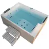 HOME DELUXE - Outdoor Whirlpool NIMBUS DELUXE - mit Treppe und Thermoa...