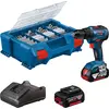 Bosch GSR 18V-55, Handbohrmaschine, Bürstenlos, Schwarz, Blau, 1,3 cm,...