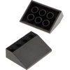 2x Lego Dachstein 33° 3x4 schwarz schräg Dach Ziegel glatt 6435854 301...