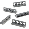 5x Lego Zaun 1x4x1 neu-dunkel grau Gitter Zäune Zug Geländer 4219725 3...
