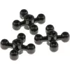 3x Lego Technic Zahnrad Kugelgelenk schwarz Kreuz Achs Loch 49135 3207...