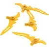 4x Lego Figuren Waffe Schwert Klinge perl gold gezackt Ninjago 70670 4...