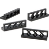 4x Lego Zaun 1x4x1 schwarz Gitter Zäune Gartenzaun Absperrung 4187209 ...