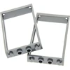 2x Lego Tür Rahmen 1x4x6 neu-dunkel grau Typ2 (2 voll) 4535705 40289 6...