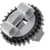 1x Lego Technic Drehkranz 4x4 schwarz neu-hell grau Zahnrad 99009 9901...