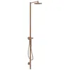 hansgrohe, Duschsystem, AXOR Starck Duschsäulen Set, Kopfbrause 240 1j...