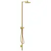 hansgrohe, Duschsystem, AXOR Starck Duschsäulen Set, Kopfbrause 240 1j...