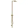 hansgrohe, Duschsystem, AXOR Starck Duschsäulen Set, Kopfbrause 240 1j...