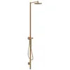 hansgrohe, Duschsystem, AXOR Starck Duschsäulen Set, Kopfbrause 240 1j...