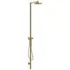hansgrohe, Duschsystem, AXOR Starck Nature Duschsäule Set, mit Kopfbra...