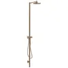 hansgrohe, Duschsystem, AXOR Starck Nature Duschsäule Set, mit Kopfbra...