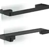 hansgrohe Duschtürgriff Axor universal 444mm, mattschwarz
