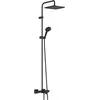 hansgrohe, Duschsystem, HG Showerpipe Vernis Shape 240 1 jet m Wannent...