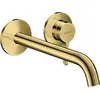 hansgrohe Fertigmontageset Axor One UP-EHM, m HG, Ausl. 220mm, pol. go...