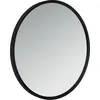 hansgrohe Wandspiegel Axor Uni. Circular Wandmontage, mattschwarz