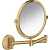 hansgrohe Rasierspiegel Axor Uni. Circular Wandmontage, brushed gold o...