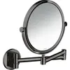 hansgrohe Rasierspiegel Axor Uni. Circular Wandmontage, polished black...