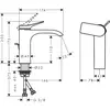 HANSGROHE 75023000 Waschtischmischer 110 Vivenis
