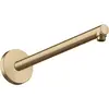 hansgrohe Brausearm Axor 390mm, Wandmontage, brushed bronze
