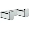 hansgrohe, Handtuchhalter + Handtuchhaken, Dobbelt krog AddStoris krom
