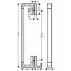 AXOR 42837000 Duschtürgriff Axor Universal