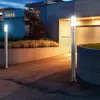 2er Außen Stehleuchten mit Bewegungsmelder