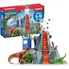 Spielzeugkiste exped am großen Vulkan Schleich 37,5x16x56,5 cm