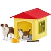 schleich Friendly Dog House, 3 Jahr(e), Mehrfarbig