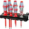 3160 i/7 Schraubendrehersatz Kraftform Plus, Edelstahl + Rack
