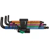 Wera Schraubendreher Wera 950/9 Winkelschraubendreher-Set 1.5 mm, 2 mm...