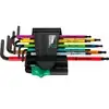 Wera 967/9 TX BO Multicolour 1 Winkelschlüsselsatz, 9-teilig, Schraube...