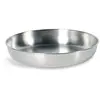 Flacher Picknickteller aus Edelstahl Tatonka Silber 16,5 cm