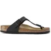 Sandalen Birkenstock Gizeh Birko-Flor Schwarz 40