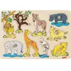 Goki Puzzle Mit Afrikanischen Tierbabys 57829a 5 Stücke