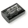 Ansmann Sony NP-FH50 Akku (Kamera Akku), Kamera Stromversorgung, Schwa...